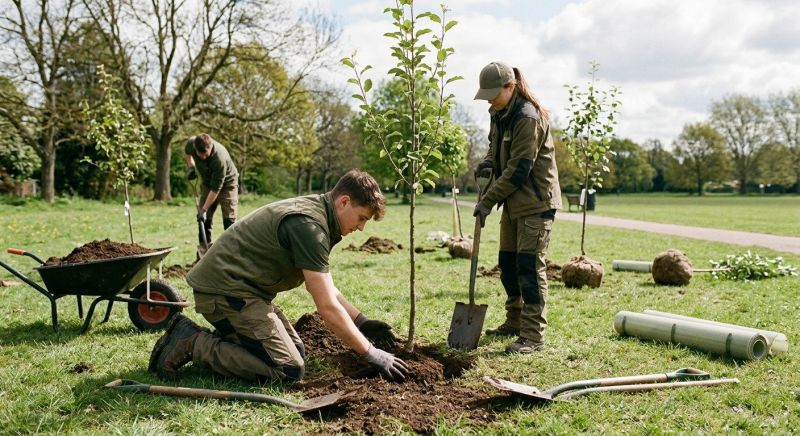 Privacy Trees Planting in Ventura County, CA